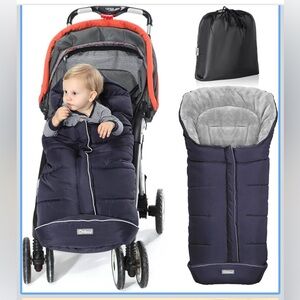 Stroller Bunting Winne the Pooh Navy Blue